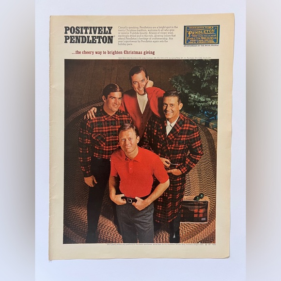 Pendleton | Vintage Magazine Advertisement - Picture 2 of 2